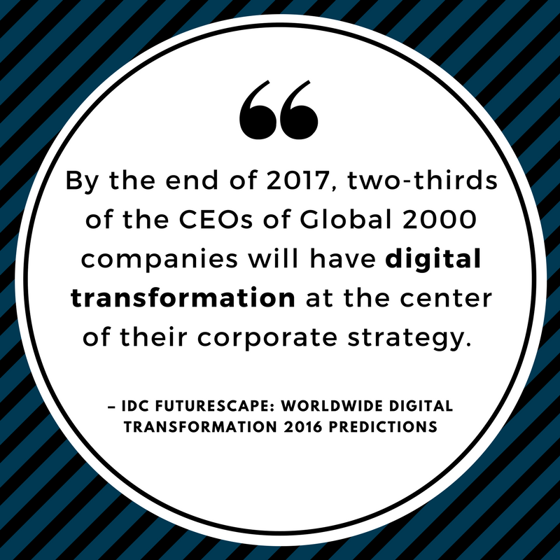 Why CEO's are adopting Digital Transformation