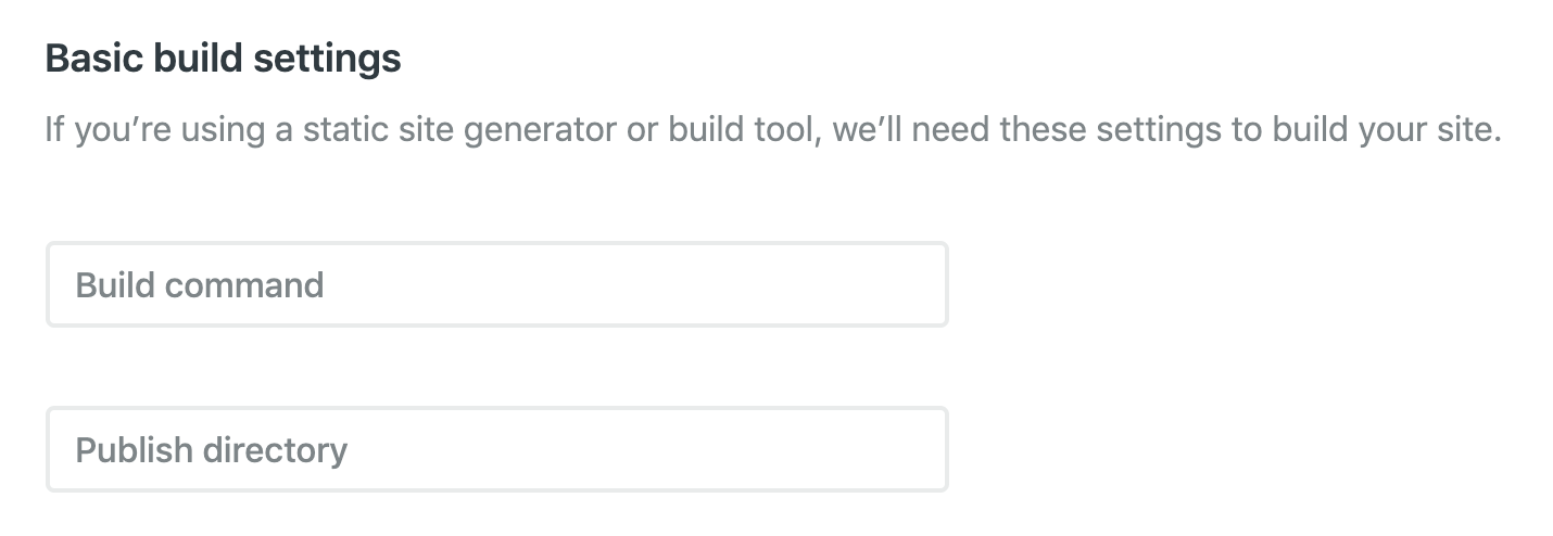 additional config settings