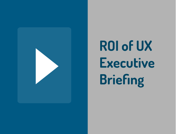 ROI of UX Executive Briefing with Acquia 