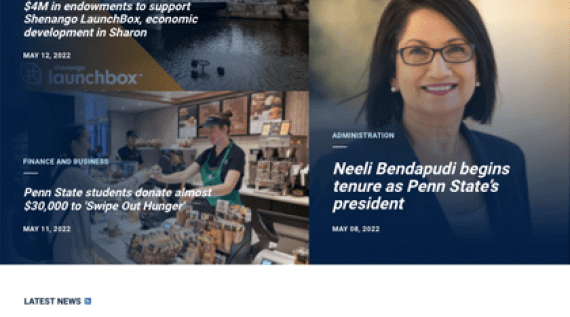 Penn State News Homepage 2021